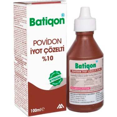 BATIQON POVIDON IYOT COZELTI 100 ML - 1