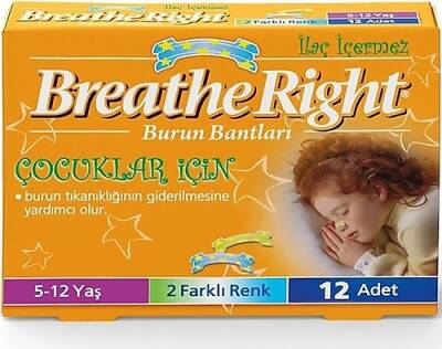 BREATHE RIGHT COCUKLAR ICIN 12 FLASTER - 1