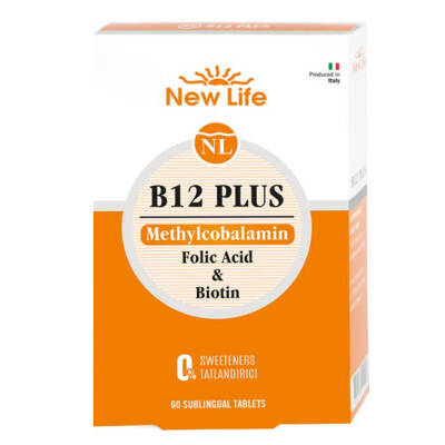 NEW LIFE B12 PLUS METHYLCOBALAMIN 60 TABLET - 1